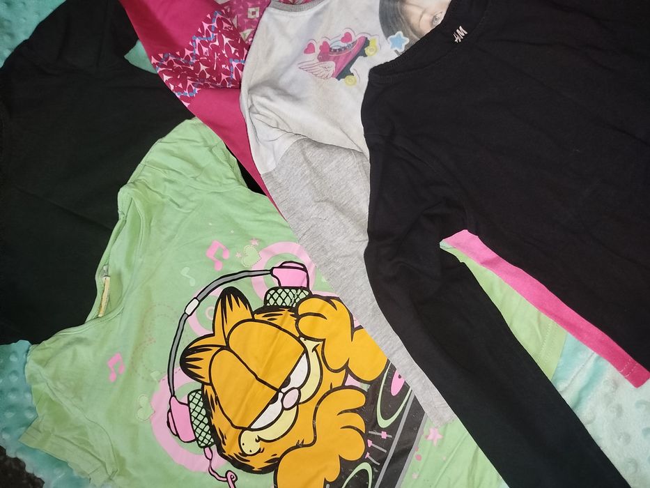 Paka ubrań dla dziewczynki 122 dziewczynka