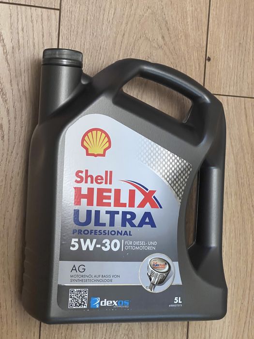 Моторное масло Shell helix ultra professional 5W-30 AG