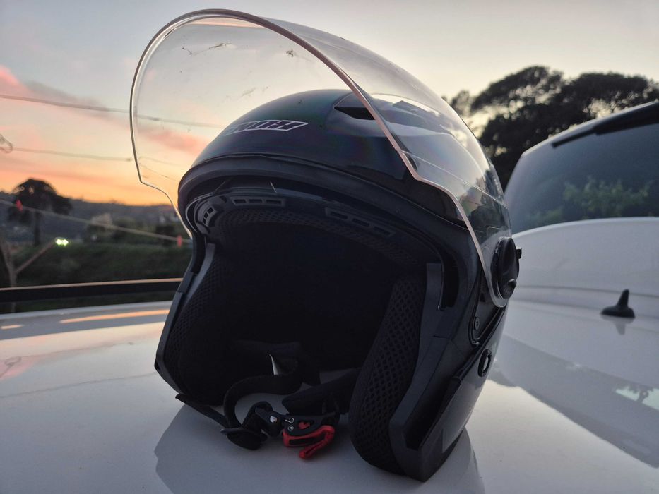 Capacete NOX em bom estado