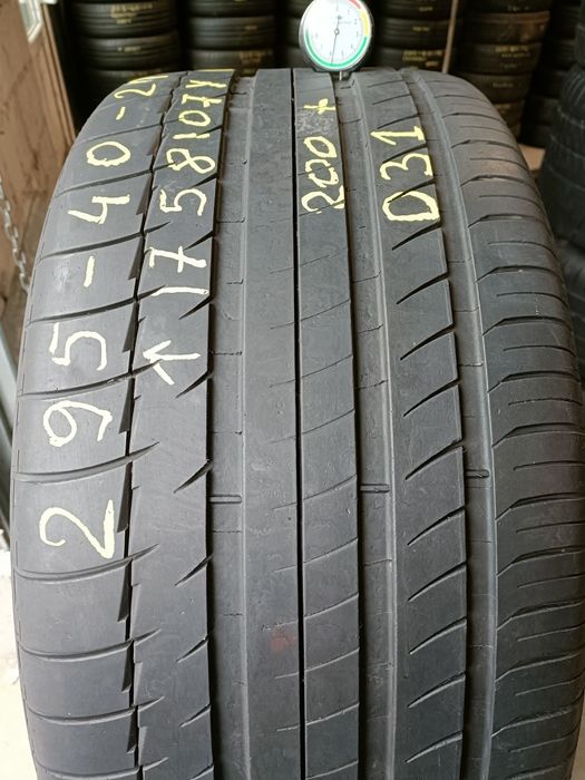 D31, 1 sztuka 295/35r21 Michelin Latitude Sport 3 z 2017r 5.8mm N1