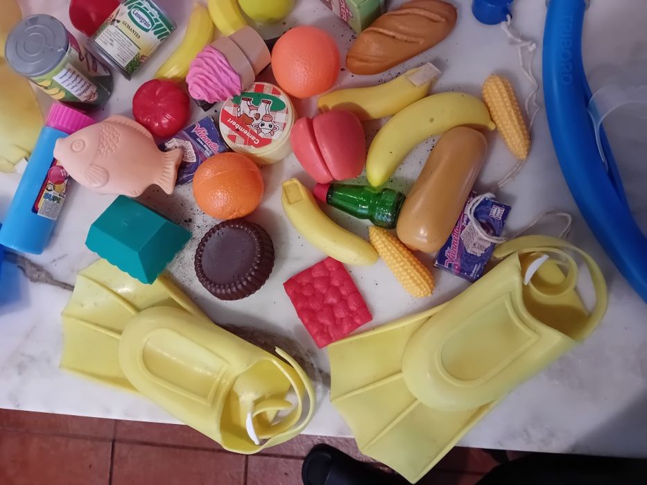 Conjunto de Brinquedos de Praia Anos 90