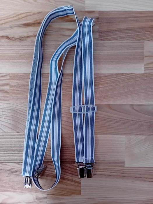 Szelki męskie w paski