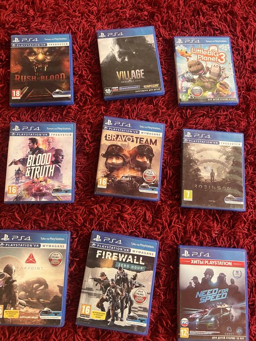 Диски ps4 оптом/комплектом