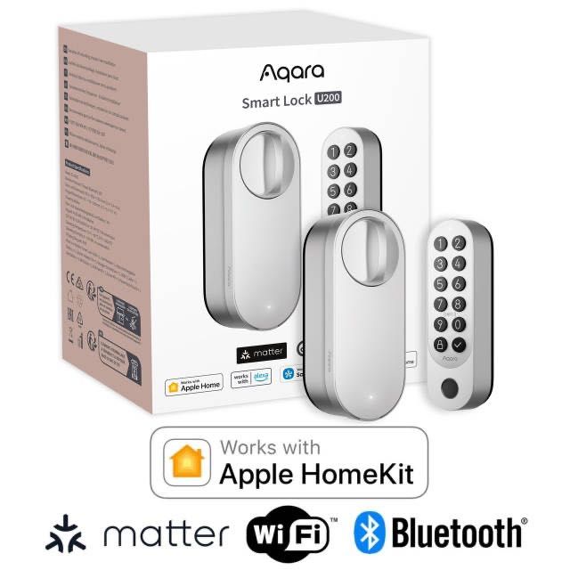 Розумний дверний замок Aqara Smart Lock U200 Matter Bluetooth 5.0 EU Global
