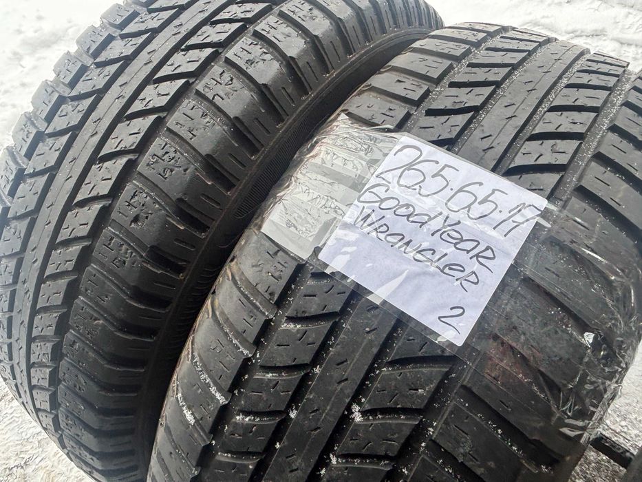 265-65-R17 GOODYEAR 2штуки джиповская всесезонная резина GERMANY 2022