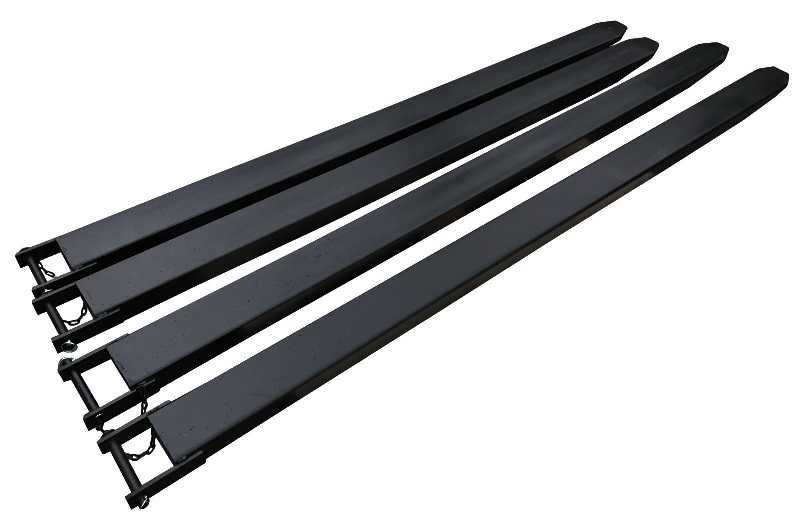 Przedłużki wideł 2200mm widlaka, tura, do wideł 80x40mm. Długie widły