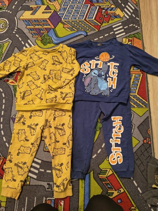 Zestaw dresy 98 chłopiec