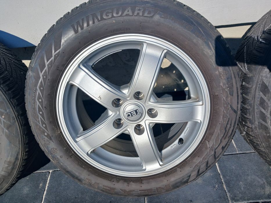 Диски з ризиною r 16 5×112 ET 48.   4шт