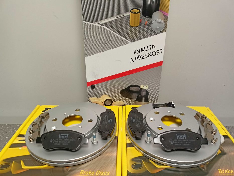 Citroen C1,107,Aygo 05-Tarcze hamulcowe przód-klocki.> PROMOCJA !!!