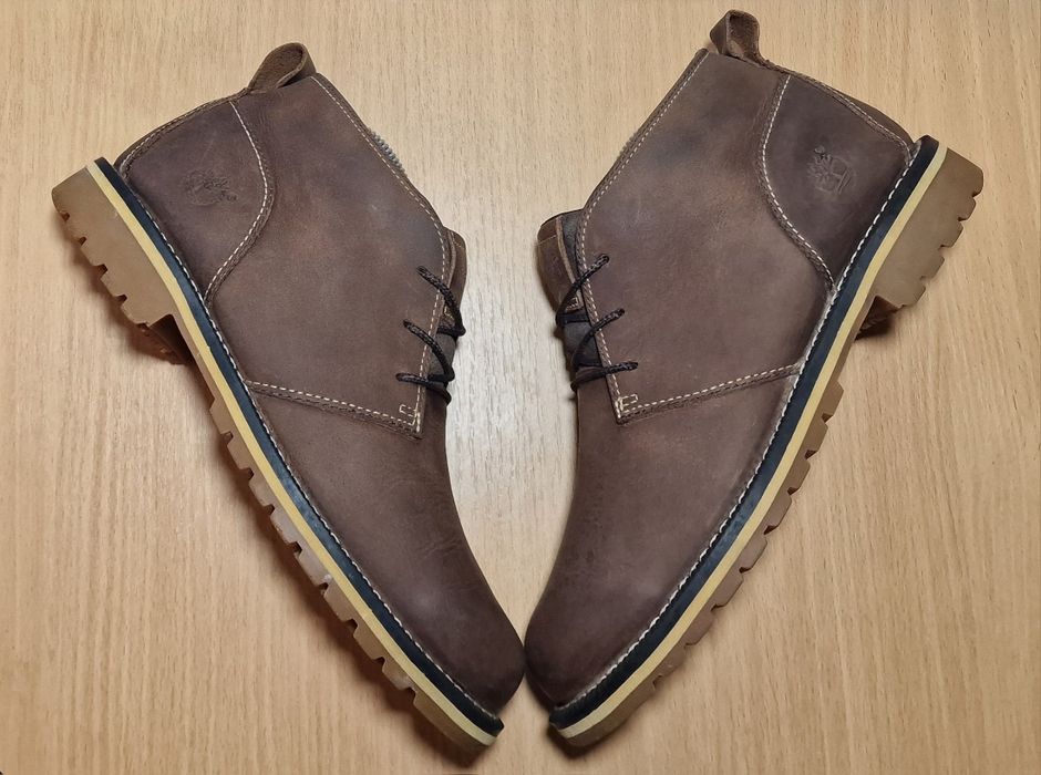 Кожаные ботинки Timberland (41 размер)
