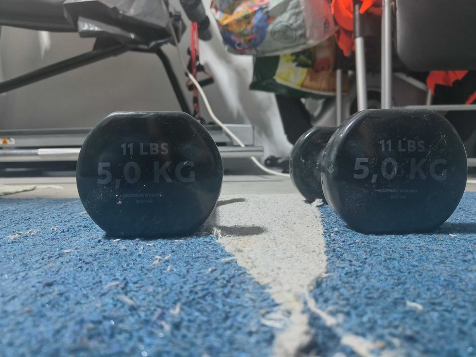 Halteres em vinil Decathlon Nyamba 5kg