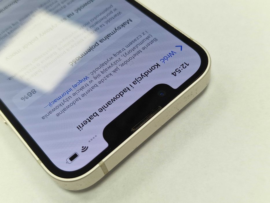 iPhone 13 mini 128GB/ Starlight/ Bateria 86%/ Grade A-/ Gwar+Ładowarka