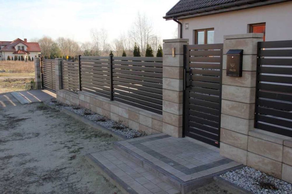 Pustak GŁADKI bloczki pustaki ogrodzeniowe modułowy 50x20x20