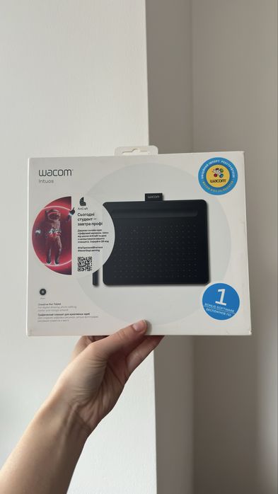 Графічний планшет Wacom Intuos S Black