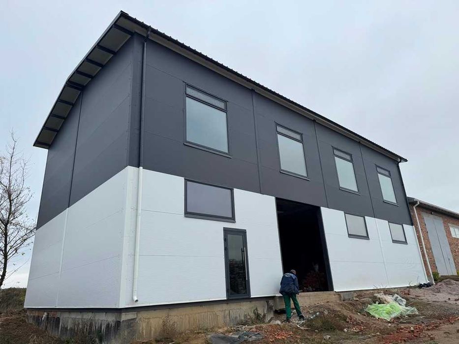 Будівництво під ключ: складські, офісні, комерційні та житлові будівлі