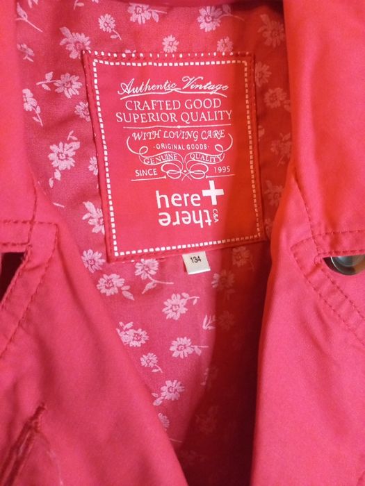 Плащик / тренч для дівчинки