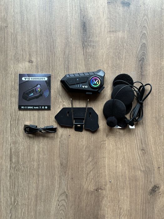 Intercomunicador Bluetooth para capacete de moto