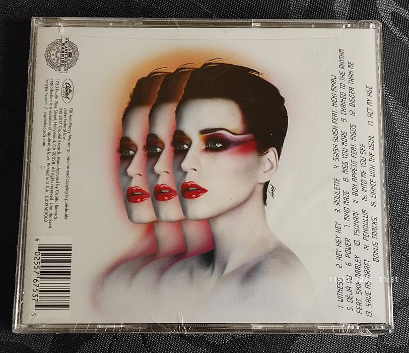 Katy Perry - Witness CD Target Edition