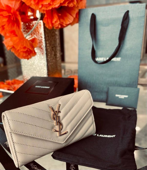Женский оригинальный кошелек Saint Laurent