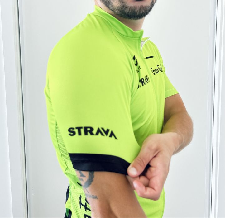 Camisola de Ciclismo Cuore Strava Gran Fondo Verde