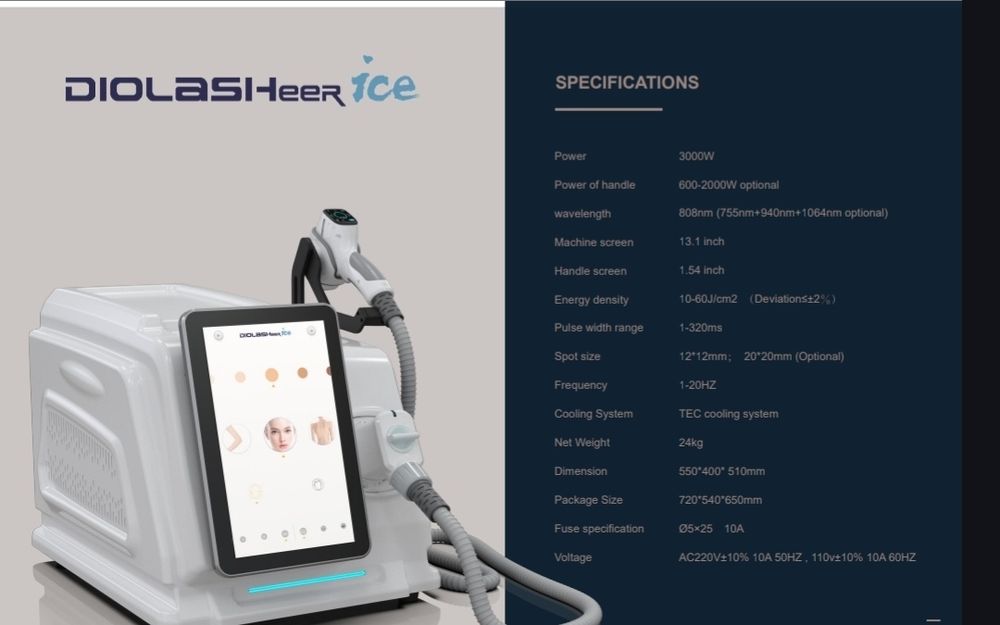 Laser diodowy 4 wiązkowy-depilacja laserowa