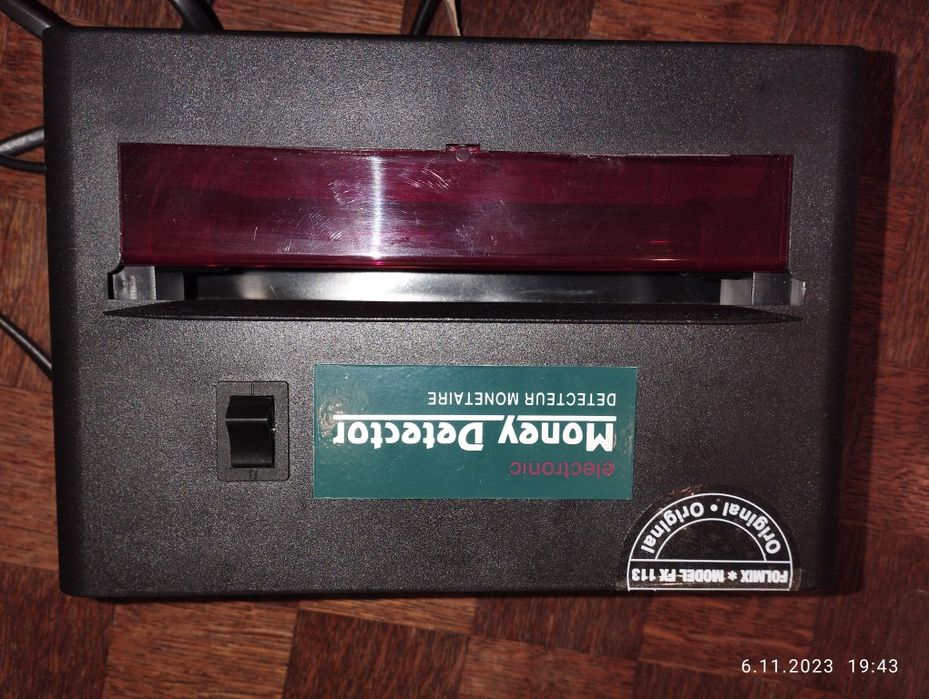 Tester banknotów lampa uv money detector