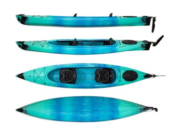 Caribou Adventure 430 Premium STER, 2026,  kajak rodzinny wyprawowy