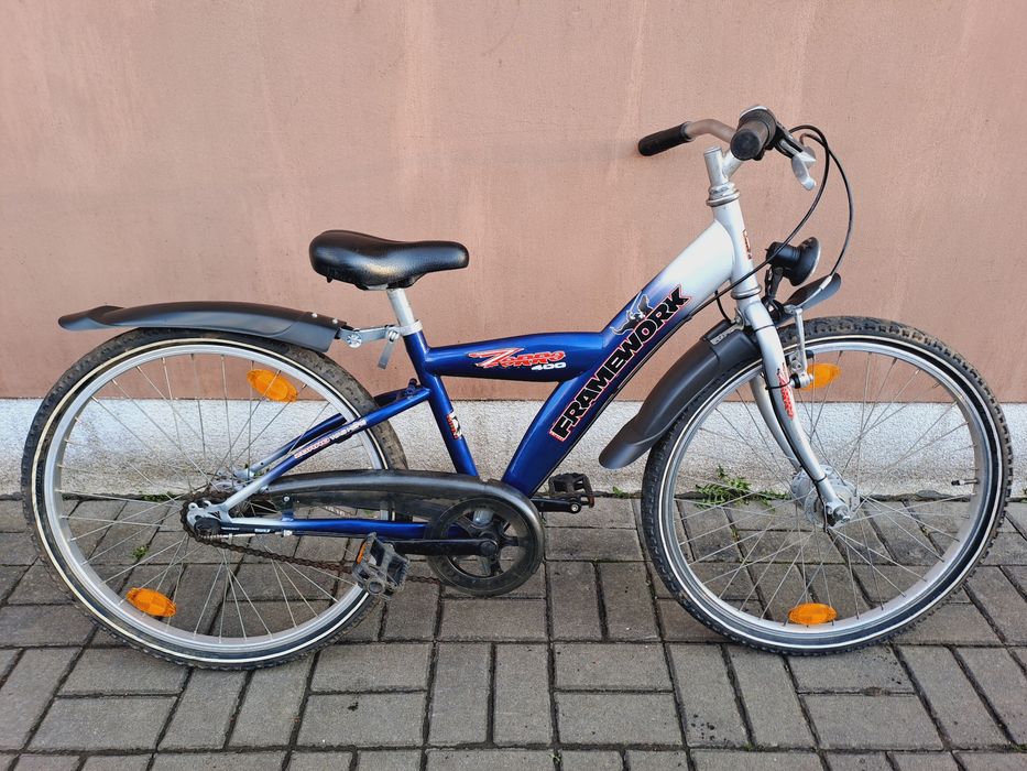 Велосипед дитячий на 24"колесах з Німеччини б/в