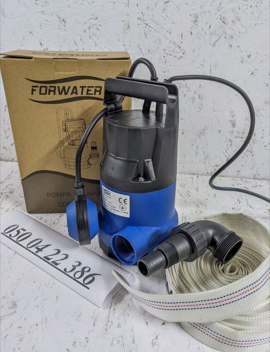 Насос дренажно фекальний+10 метрів шланга