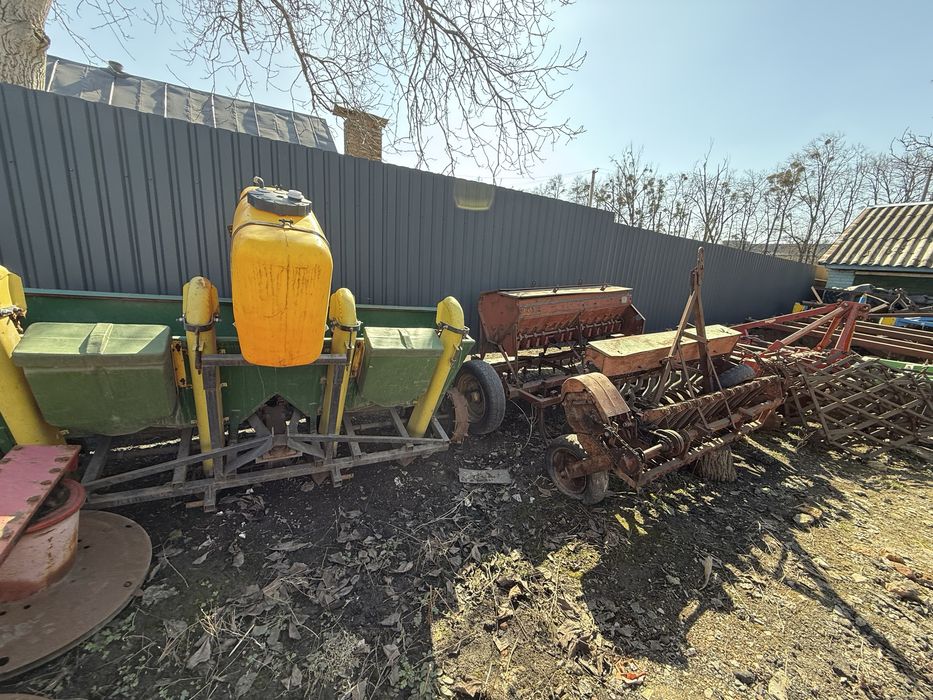 Сівалка зернова анкерна та сошникова