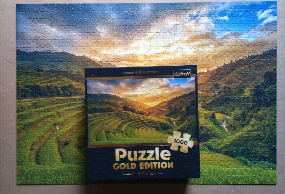 Puzzle Trefl Gold Edition 1000