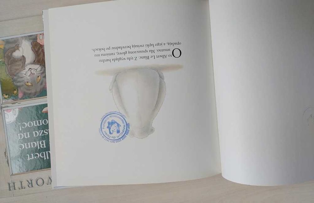 Nick Butterworth Albert Le Blanc i Albert Le Blanc rusza na pomoc