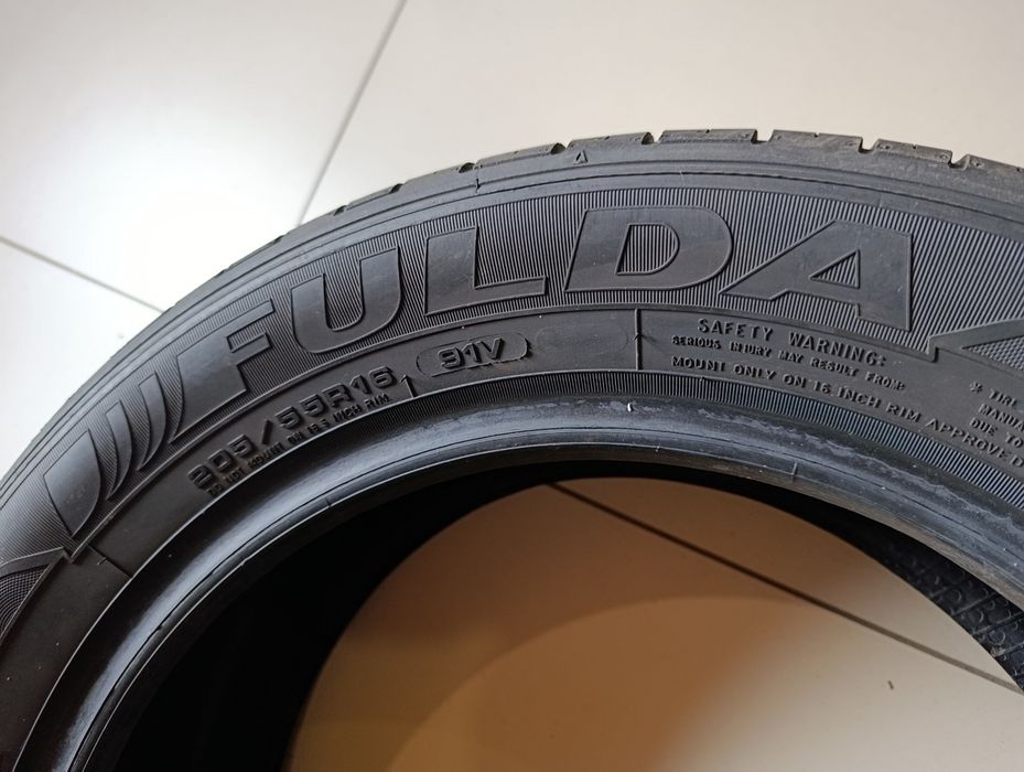Пара шин б/у 205/55R16 91V Fulda EcoControl HP