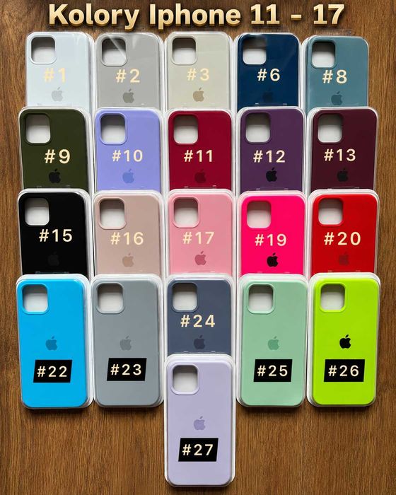 Etui Case Plecki do iPhone 11 - 12 - 13 - 14 - 15 - 16 - 17 | Pro Max Plus Mini Obudowa Ochronna Pokrowiec Nakładka