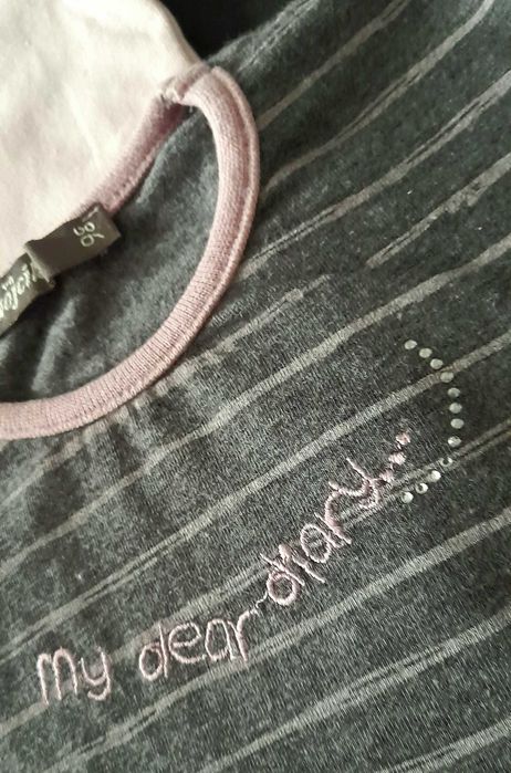 H&M Wójcik 2 śliczne bluzki dla dziewczynki jak nowe  r. 92