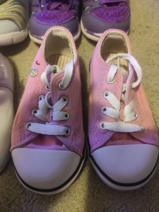6 pares sapatos/sapatilhas criança tamanho 23