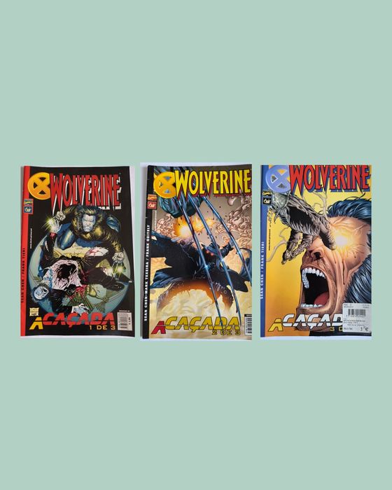 Livros de BD Punisher Wolverine X-Men