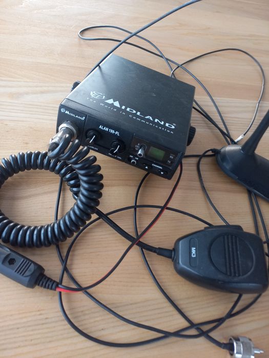 Cb radio midland Alan 199 antena president