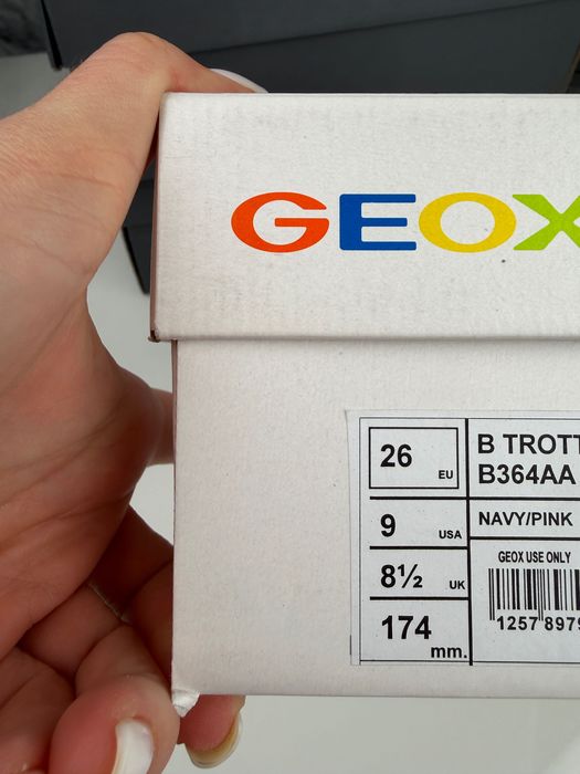 Детские теплые сапожки Geox Trottola 20/21/22/23/24/25/26р