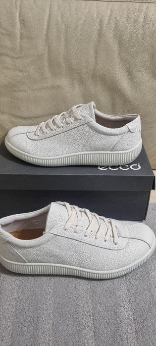 Sneakersy męskie skórzane Ecco Soft Zero 46