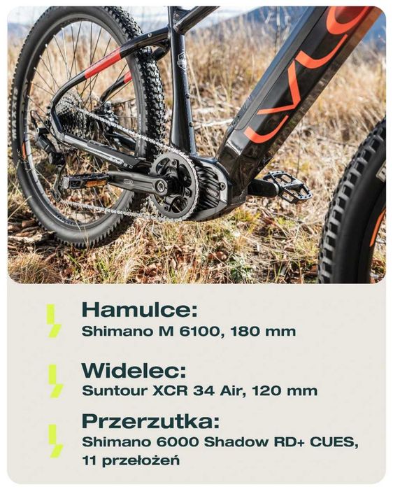 LOVELEC Drago 2025, rama 19”, Bafang M510, 720 Wh, przebieg 600 km