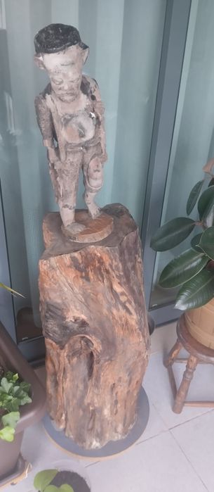 Escultura tribal africana