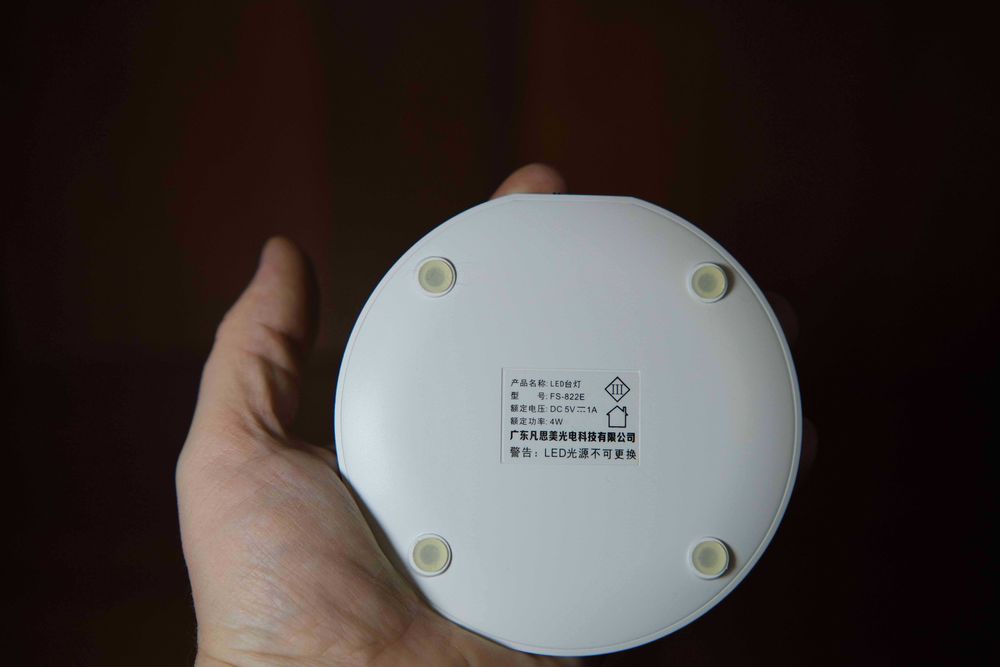 Настільна лампа з акб, LED світильник, розпродаж -50%