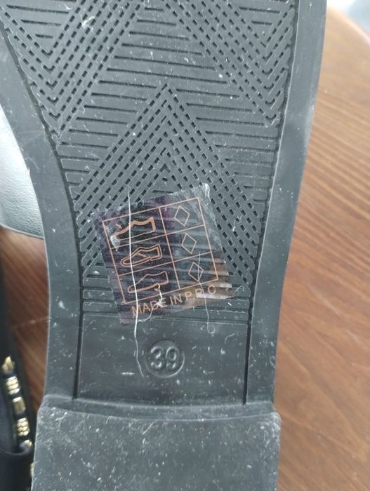 Klapki damskie czarne