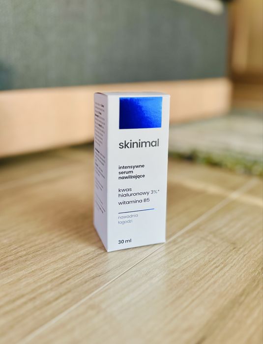 Nowe Skinimal Serum nawilżające hialuronowe 3% z wit. B 5 30ml