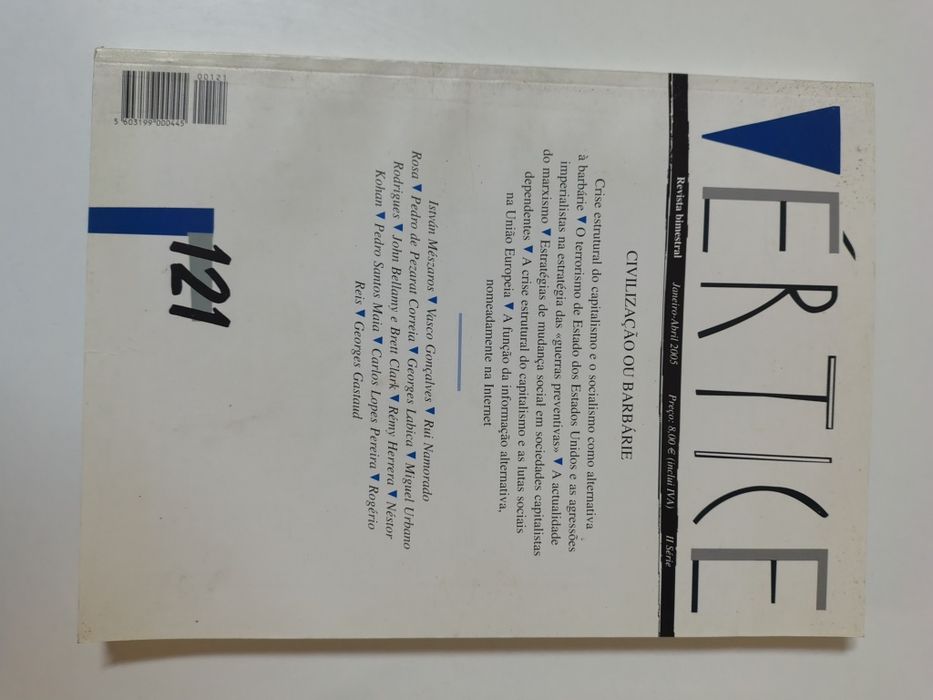 Vértice, Issue No. 121