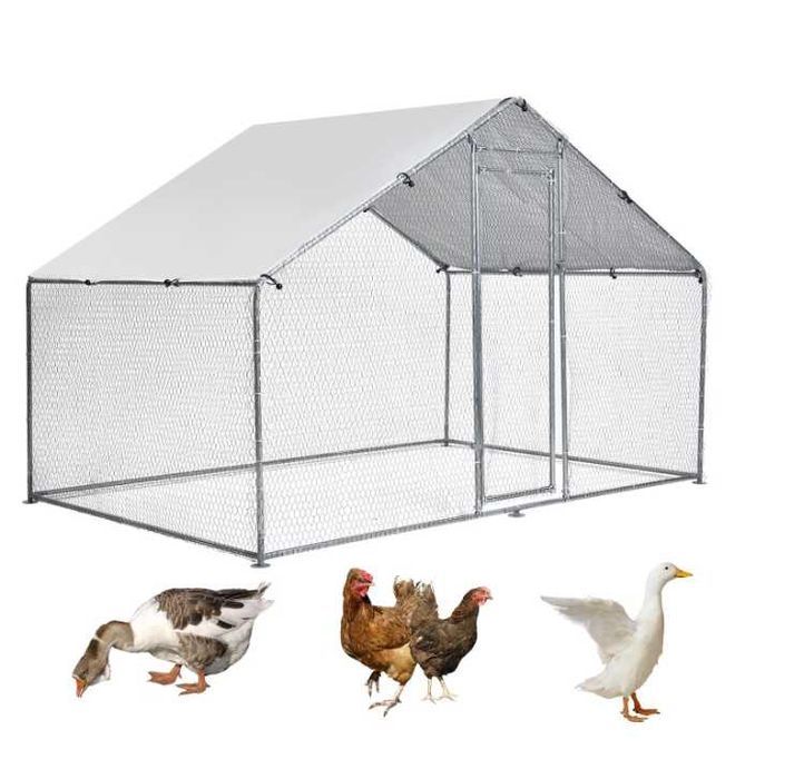 Курник вольєр для курей птахів  6 м² DomikPro вольєр для кур птиц