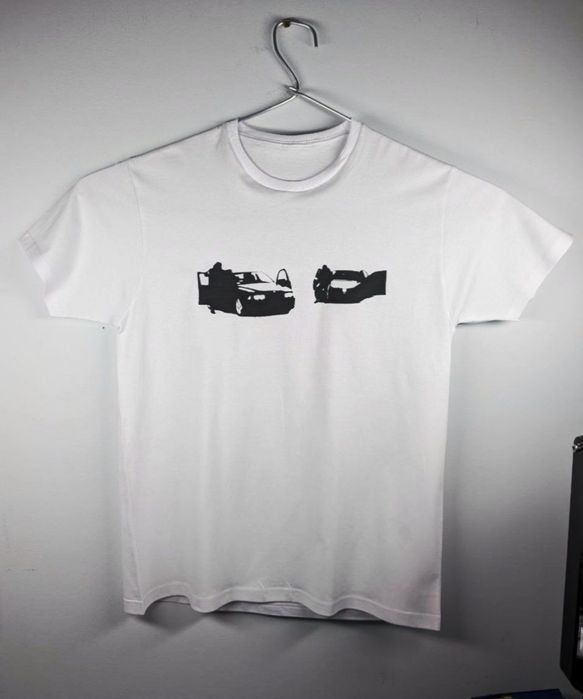 Koszulka - PRO8L3M Problem Zespół Ground Zero Art Rap T-shirt Tee Auta (Rozmiar M)