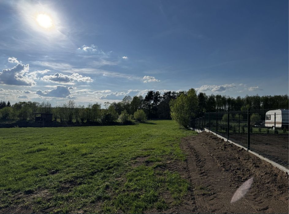 Działka blisko jeziora