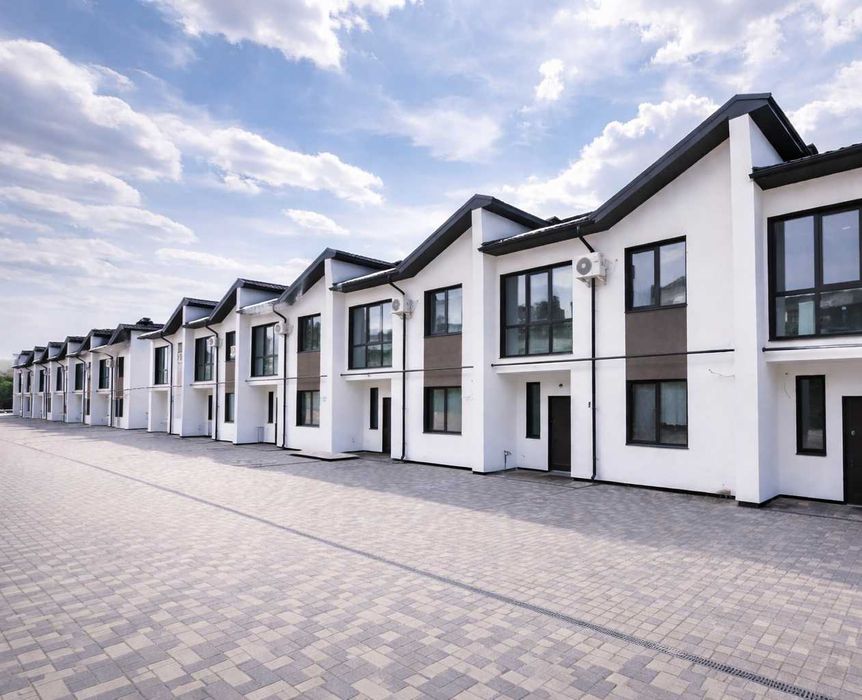 Цегляний будинок, таунхаус. Площа 135м²- 1,65 сот. (ГАЗ). балко. Гараж